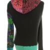 DESIGUAL Rozmiar 44/46 Kolor Kolorowa Okrągły dekolt Kardigan na suwak Długi rękaw Cienka dzianina
