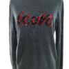Mint Velvet Rozmiar 10 (38) Kolor Niebieski W łódkę Sweter Długi rękaw Materiał Len 100% Cienka dzianina