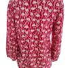 Seasalt Rozmiar 10 (38) Kolor Czerwony Keyhole Crew Neck Bluzka Rękaw 3/4 Materiał Organiczna Bawełna 100%