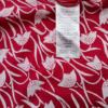 Seasalt Rozmiar 10 (38) Kolor Czerwony Keyhole Crew Neck Bluzka Rękaw 3/4 Materiał Organiczna Bawełna 100%