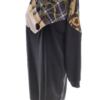 River island Rozmiar 10 (36) Kolor Czarny Krata Crew Neck Sukienka Sweterkowa Długi rękaw Do Kolan