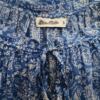 Miss Molly Rozmiar S (36/38) Kolor Niebieski Paisley Split Crew Neck Bluzka Krótki rękaw