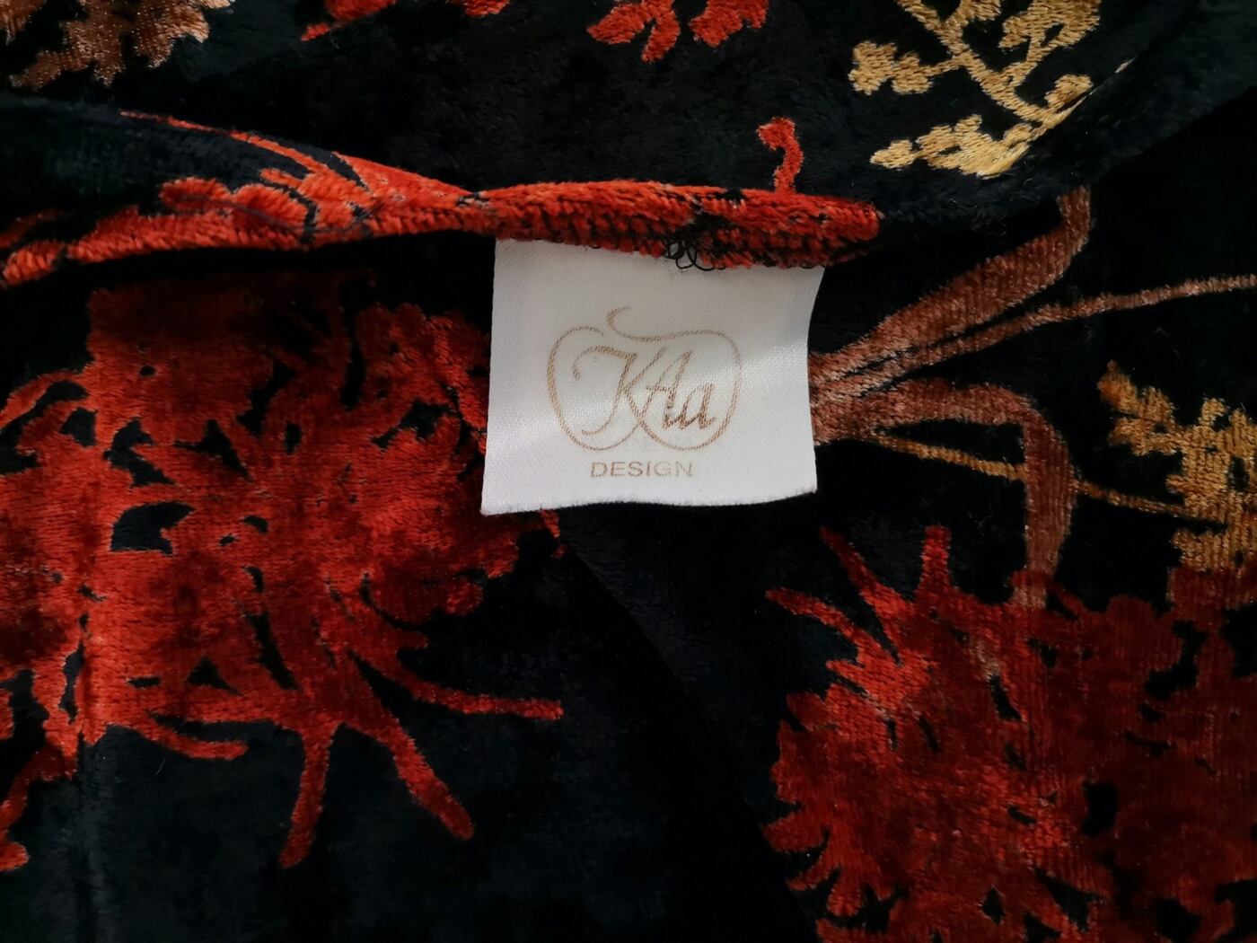 Vintage Rozmiar XL Kolor Czarny Okrągły dekolt Tunika Bluzka Długi rękaw Vintage Rozmiar XL Kolor Czarny Okrągły dekolt Tunika Bluzka Długi rękaw