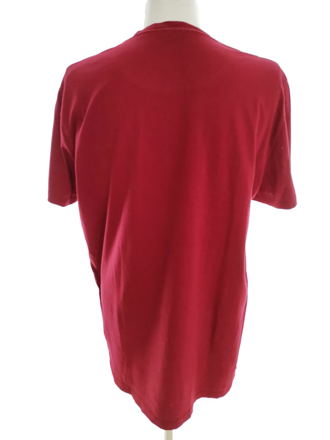 IMG_20211028_111615.jpg Jean paul Rozmiar XL Kolor Bordowy Męski T-Shirt Krótki rękaw Materiał Bawełna 100%