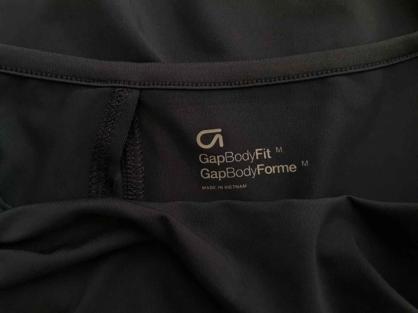 Gap Rozmiar M Kolor Szary Drapowany dekolt Sukienka Blouson Krótki rękaw Do Kolan Gap Rozmiar M Kolor Szary Drapowany dekolt Sukienka Blouson Krótki rękaw Do Kolan