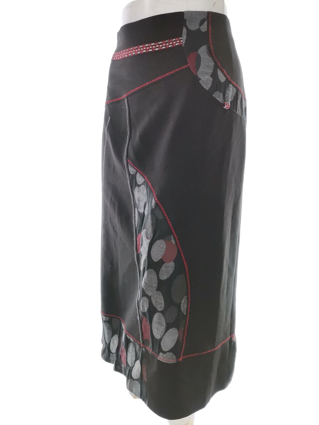 IMG_20211103_134831.jpg Avalon Collection Rozmiar 16 (44) Kolor Czarny Spódnica Maxi Długa Materiał Bawełna
