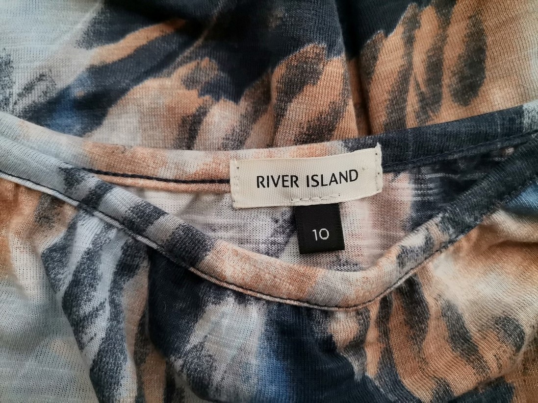River island Rozmiar 10 (36) Kolor Granatowy Kwadratowy dekolt Sukienka Maxi Bezrękawnik Długa River island Rozmiar 10 (36) Kolor Granatowy Kwadratowy dekolt Sukienka Maxi Bezrękawnik Długa