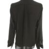 River island Rozmiar 10 (36) Kolor Czarny W serek Bluzka Kopertowa Długi rękaw