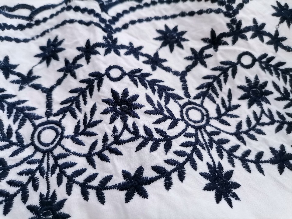 Vintage Rozmiar 38/40 Kolor Biały Okrągły dekolt Bluzka Rękaw 3/4