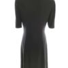 Vince Camuto Rozmiar 8 (34) Kolor Czarny W serek Sukienka Sheath Krótki rękaw Do Kolan Materiał Rayon