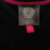 Vince Camuto Rozmiar 8 (34) Kolor Czarny W serek Sukienka Sheath Krótki rękaw Do Kolan Materiał Rayon