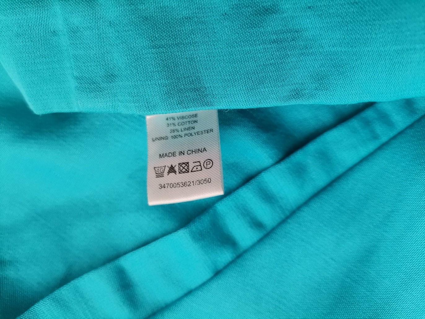 Oasis Rozmiar 10 (36) Kolor Niebieski Okrągły dekolt Sukienka Sheath Krótki rękaw Do Kolan Materiał Wiskoza