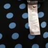 Topshop Rozmiar 38 Kolor Czarny Grochy Dekolt U Sukienka Mini Bezrękawnik Krótka Materiał Bawełna