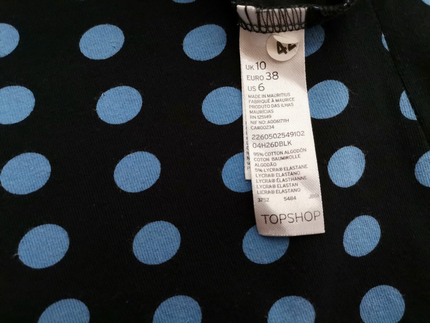 Topshop Rozmiar 38 Kolor Czarny Grochy Dekolt U Sukienka Mini Bezrękawnik Krótka Materiał Bawełna Topshop Rozmiar 38 Kolor Czarny Grochy Dekolt U Sukienka Mini Bezrękawnik Krótka Materiał Bawełna