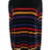 Anne Klein Rozmiar L Kolor Czarny Crew Neck Długi Sweter Tunika Długi rękaw Materiał Wiskoza Cienka dzianina