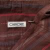 Cherokee Rozmiar 14 (42) Kolor Brązowy Pasy A-Line Spódnica Midi Materiał Bawełna 100%