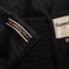 Superdry Rozmiar XS Kolor Czarny Odkryte Ramiona Sukienka Mini Bezrękawnik Krótka Materiał Bawełna