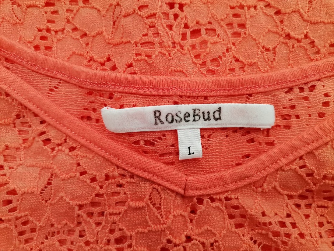 IMG_20211112_121119.jpg Rosebud Rozmiar L Kolor Pomarańczowy W serek Bluzka Krótki rękaw