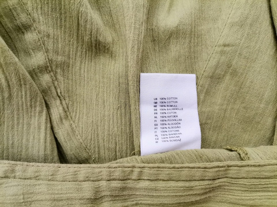 IMG_20211112_132219.jpg H&m Rozmiar 8 (38) Kolor Zielony Spódnica Rozkloszowana Midi Materiał Bawełna 100%