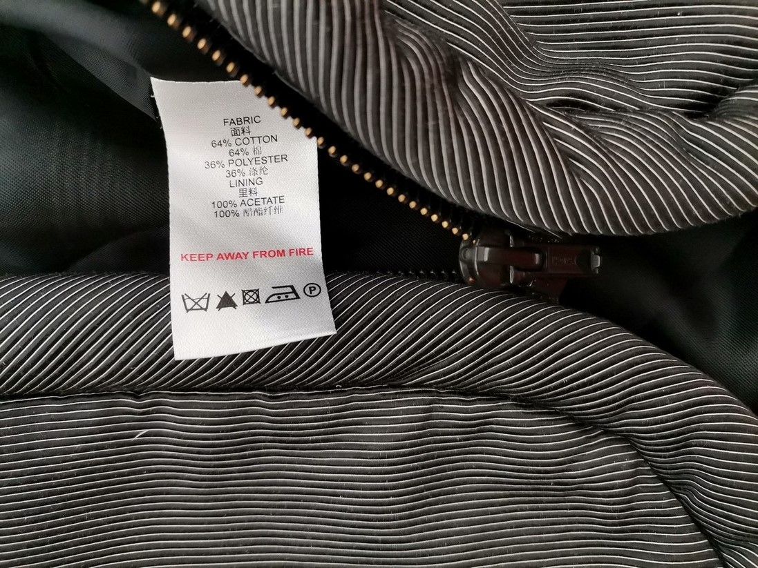IMG_20211115_101905.jpg Reiss Rozmiar XS Kolor Czarny Pasy Kurtka Długi rękaw Materiał Bawełna
