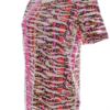 Rozmiar 1 (36) Kolor Różowy Crew Neck T-Shirt Krótki rękaw