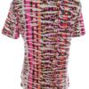 Rozmiar 1 (36) Kolor Różowy Crew Neck T-Shirt Krótki rękaw