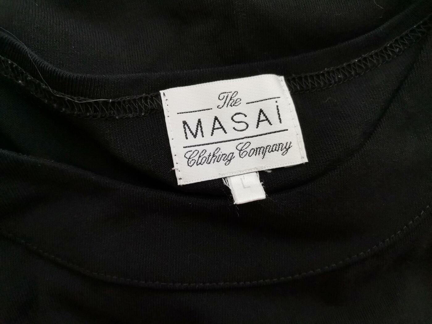 The Masai Rozmiar L Kolor Czarny Okrągły dekolt Tunika Bluzka Bezrękawnik Materiał Wiskoza The Masai Rozmiar L Kolor Czarny Okrągły dekolt Tunika Bluzka Bezrękawnik Materiał Wiskoza