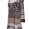 Vero moda Rozmiar M Kolor Czarny Okrągły dekolt Sukienka Mini Rękaw 3/4 Krótka Materiał Bawełna 100%