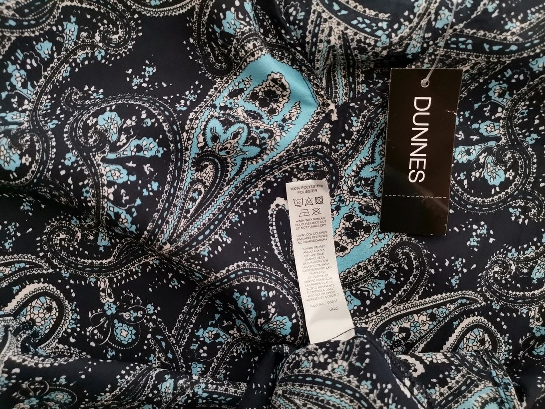 IMG_20211117_131103.jpg Dunnes Rozmiar XS Kolor Czarny Paisley W serek Bluzka Długi rękaw