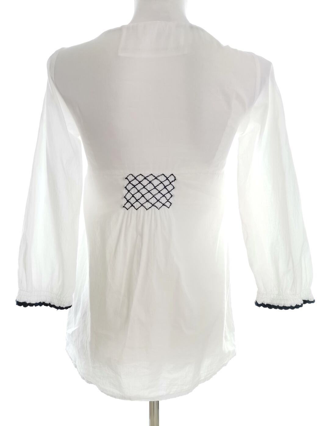 IMG_20211118_112206.jpg Odd molly Rozmiar 0 (34) Kolor Biały Split Crew Neck Bluzka Rękaw 3/4 Materiał Bawełna 100%