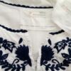Odd molly Rozmiar 0 (34) Kolor Biały Split Crew Neck Bluzka Rękaw 3/4 Materiał Bawełna 100%