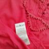B.YOUNG Rozmiar XXL Kolor Różowy Split Crew Neck Bluzka Rękaw 3/4 Materiał Bawełna 100%