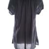Miss Milla Rozmiar XS Kolor Czarny Keyhole Crew Neck Bluzka Krótki rękaw Materiał Bawełna 100%