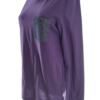 Ted Baker Rozmiar 2 (38) Kolor Fioletowy Crew Neck Bluzka Długi rękaw Materiał Bawełna 100%
