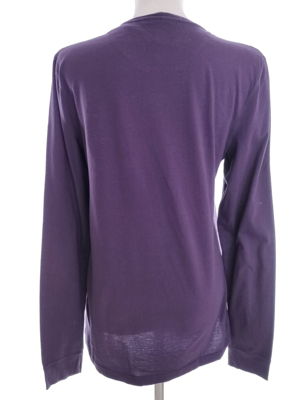 IMG_20211124_103230.jpg Ted Baker Rozmiar 2 (38) Kolor Fioletowy Crew Neck Bluzka Długi rękaw Materiał Bawełna 100%