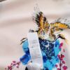 Vero moda Rozmiar M Kolor Beżowy Okrągły dekolt Bluzka Krótki rękaw