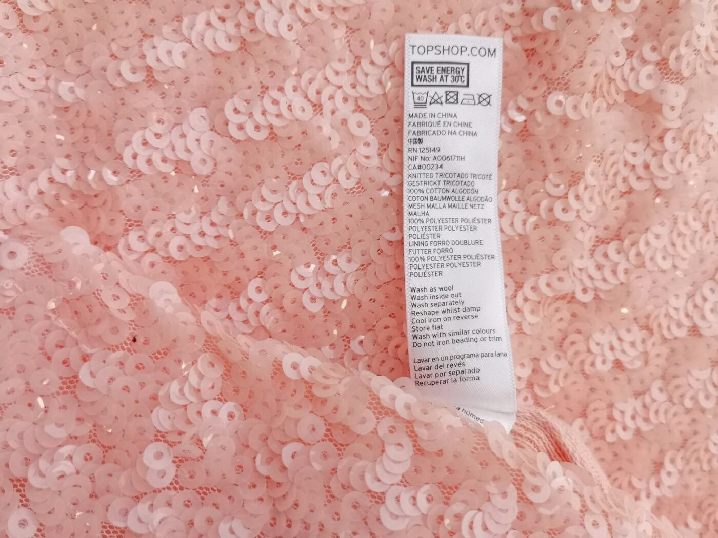 IMG_20211124_112035.jpg Topshop Rozmiar 36 Kolor Pudrowy Róż Okrągły dekolt Sweter Krótki rękaw Materiał Bawełna 100% Cienka dzianina