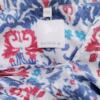 ANE MONE Rozmiar 44 Kolor Niebieski Damask Paisley Split Crew Neck Tunika Bluzka Długi rękaw Materiał Wiskoza 100%