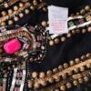 River island Rozmiar 10 (36) Kolor Czarny Okrągły dekolt Bluzka Bezrękawnik