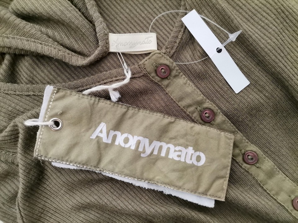 Anonymato Rozmiar M Kolor Khaki Dekolt U Sukienka Bodycon Bezrękawnik Do Kolan Materiał Wiskoza 100% Anonymato Rozmiar M Kolor Khaki Dekolt U Sukienka Bodycon Bezrękawnik Do Kolan Materiał Wiskoza 100%