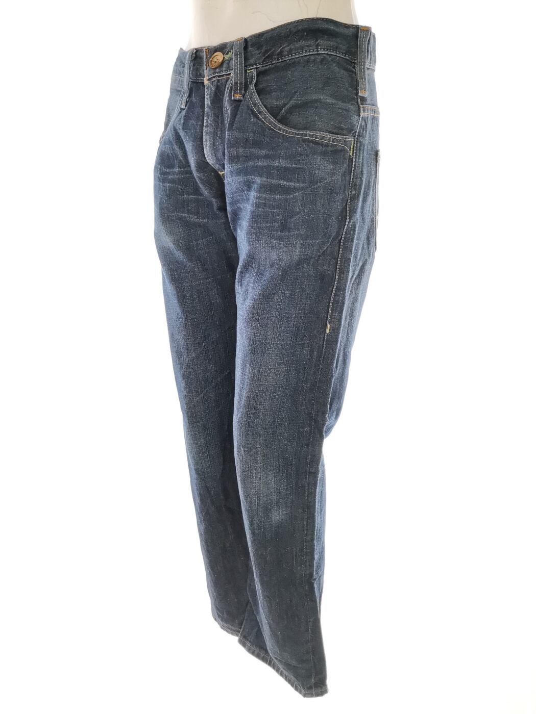 IMG_20211126_112755.jpg Levis Rozmiar W31 L32 Kolor Niebieski Spodnie Jeansy Materiał Bawełna 100%