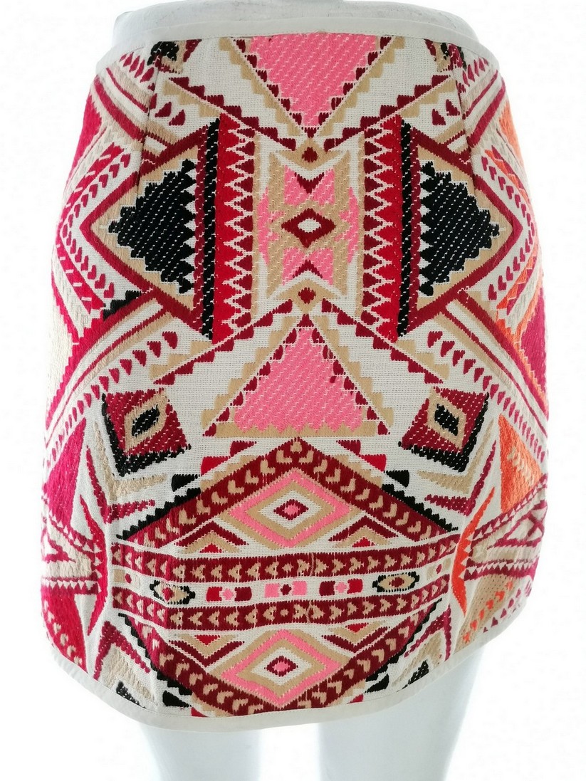 IMG_20211129_102813.jpg Topshop Rozmiar 36 Kolor Bordowy Spódnica Mini Krótka Materiał Akryl