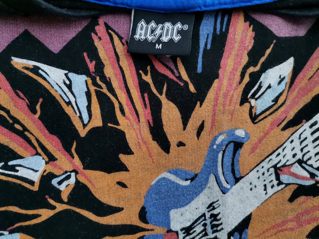 IMG_20211129_103616_0.jpg AC/DC Rozmiar M Kolor Czarny Męski T-Shirt Krótki rękaw Materiał Bawełna 100%