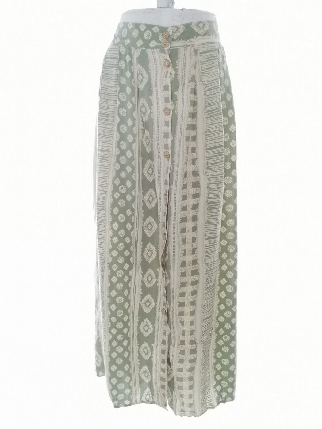 Felicity by Cubus Rozmiar XL (40) Kolor Zielony Spódnica Maxi Długa Materiał Wiskoza 100%