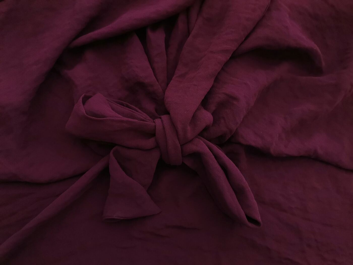 Vero moda Rozmiar S Kolor Purpurowy Crew Neck Bluzka Rękaw 3/4