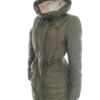 Vero moda Rozmiar XS Kolor Zielony Płaszcz Długi rękaw