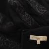 MADELINE COUTURE Rozmiar 40 Kolor Czarny Kwadratowy dekolt Sukienka Sheath Rękaw 3/4 Midi