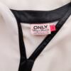 Only Rozmiar 40 Kolor Kremowy Split Crew Neck Bluzka Długi rękaw