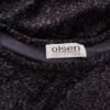Olsen Rozmiar 38 Kolor Szary Crew Neck Bluzka Długi rękaw Materiał Wiskoza