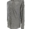 Jack & jones Rozmiar L Kolor Szary Pasy Kołnierz Męska Koszula Casual Długi rękaw Materiał Bawełna 100%